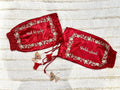 Red Floral Chooda Cover | Prepaid Orders Only - Comfy Nights
