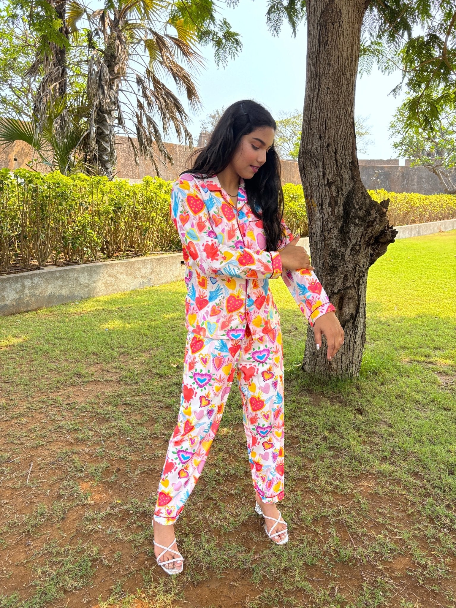 Red Magic PJ Set - Comfy Nights