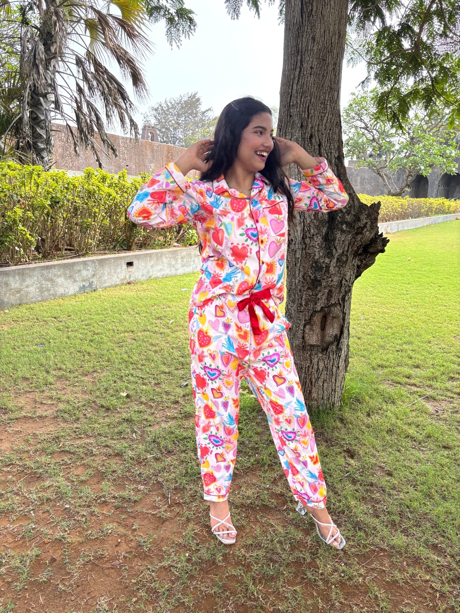 Red Magic PJ Set - Comfy Nights