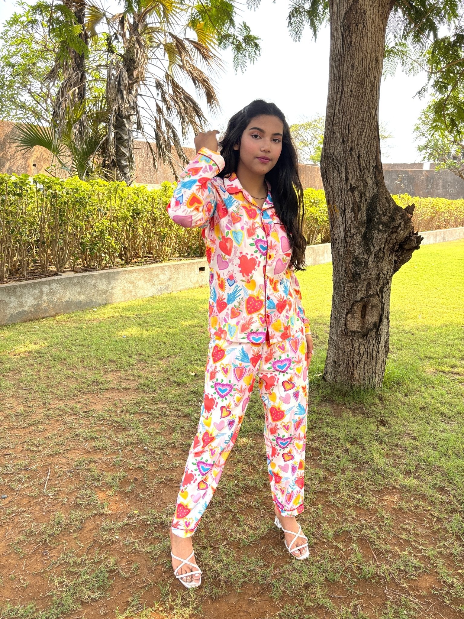 Red Magic PJ Set - Comfy Nights