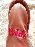 Rose gold Bride Slippers | Prepaid Orders Only - Comfy Nights