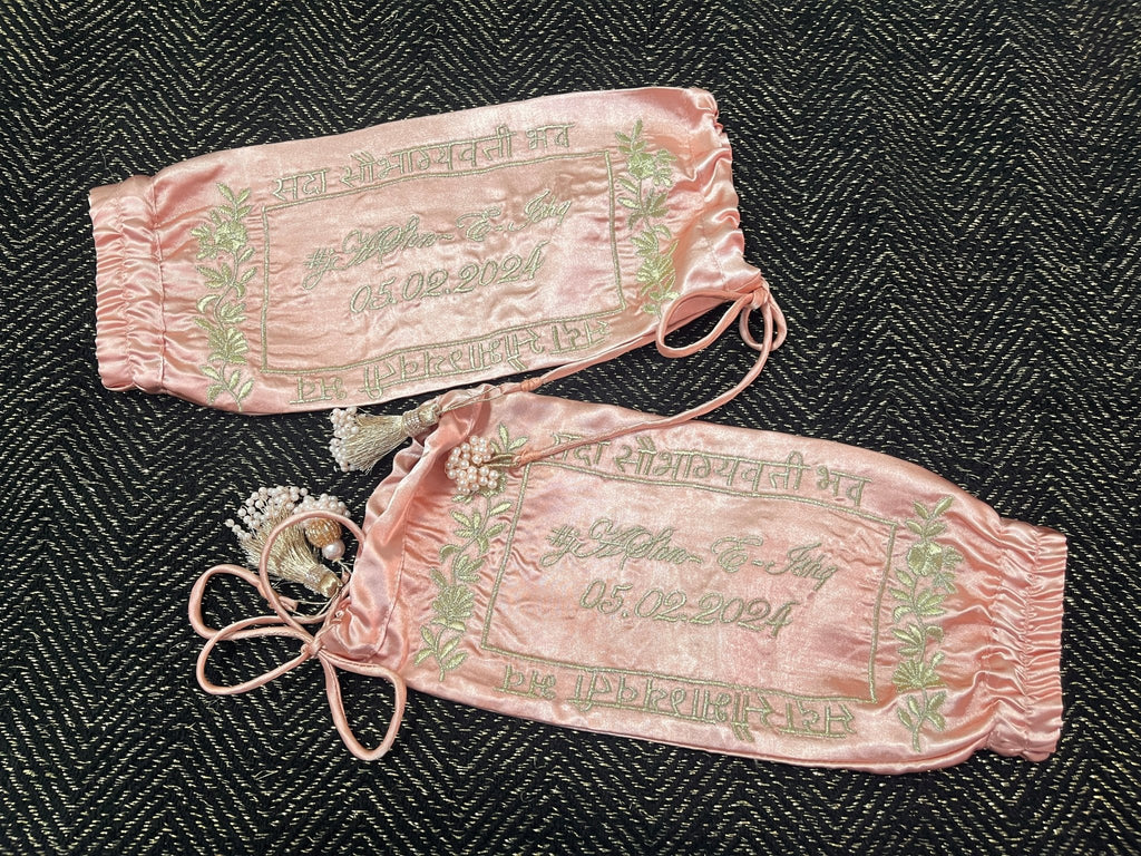 Rose Gold Chooda Cover | Prepaid Orders Only - Comfy Nights
