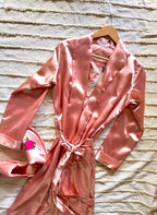Rose Gold Personalise Robe + Slippers | Prepaid Orders Only - Comfy Nights