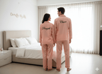 Rose Gold Satin Couple Set | Prepaid Orders Only - Comfy Nights