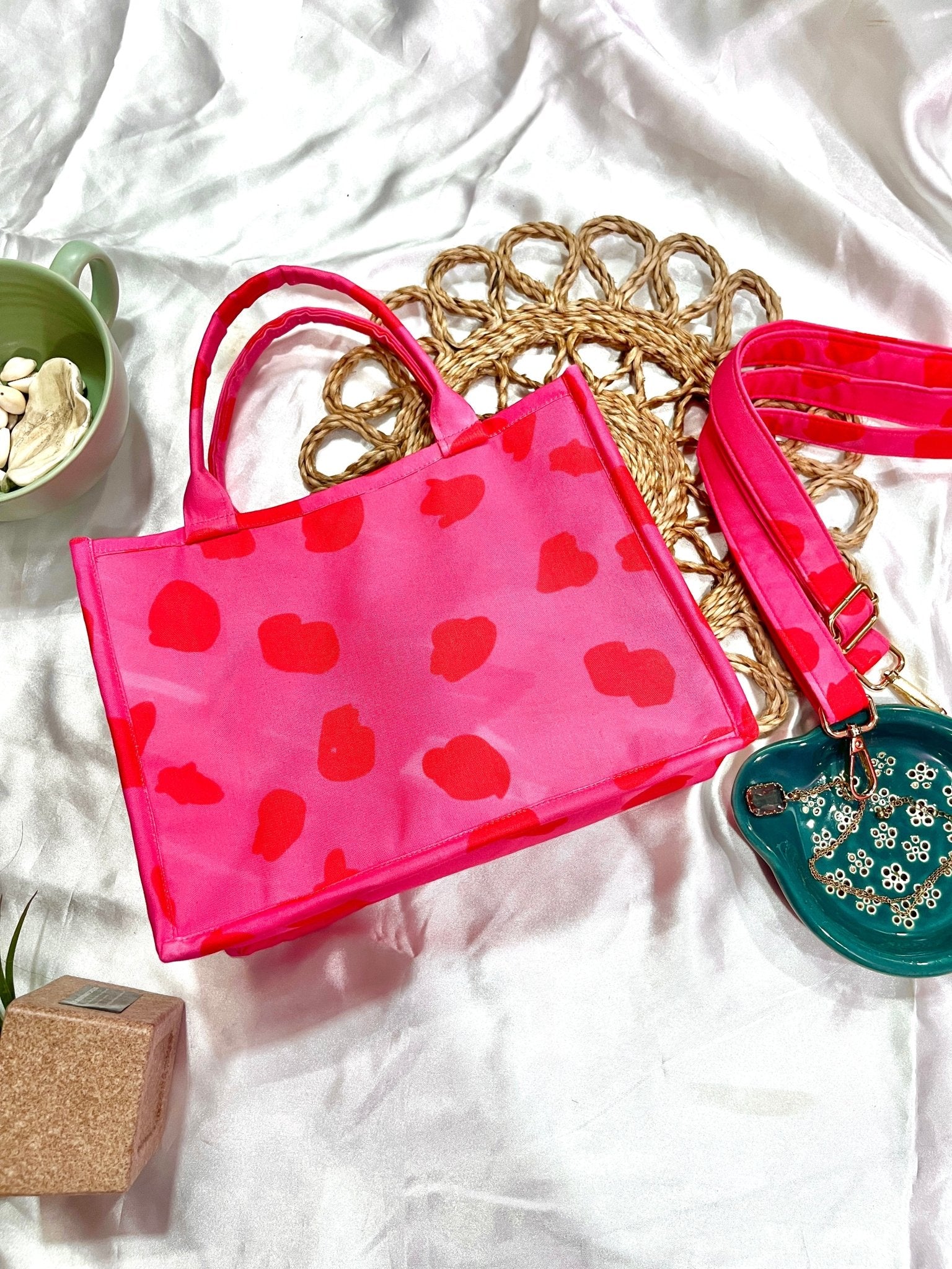 Rose Petals Mini Hand Bag - Comfy Nights