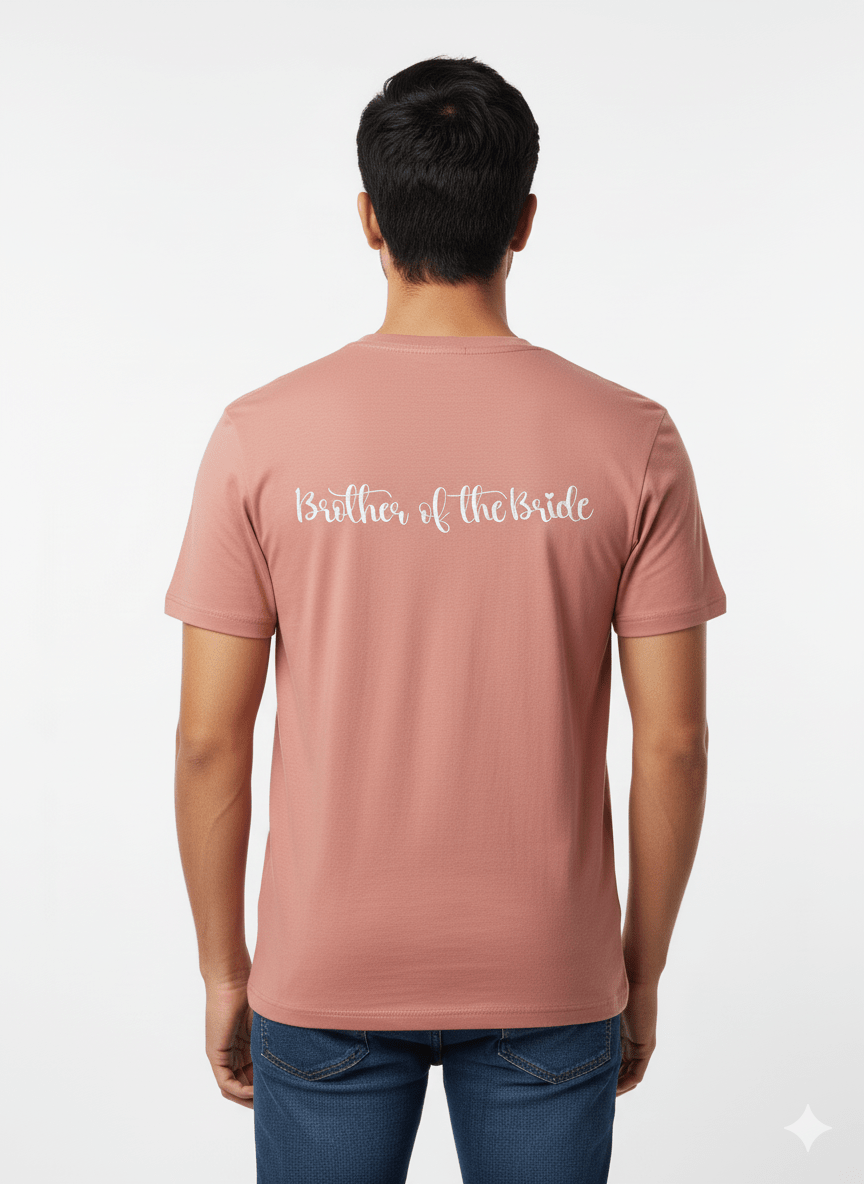 Rose pink Sister of the Bride Tee - Comfy Nights