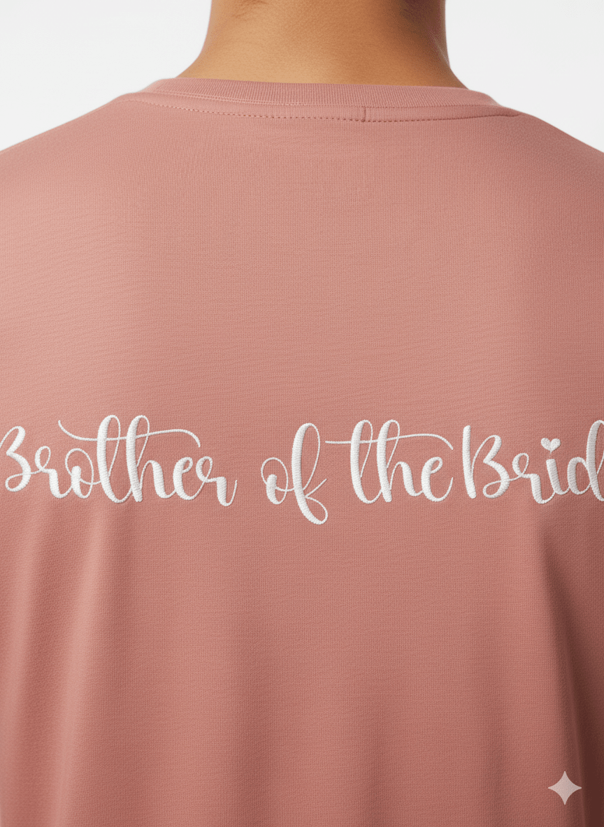 Rose pink Sister of the Bride Tee - Comfy Nights