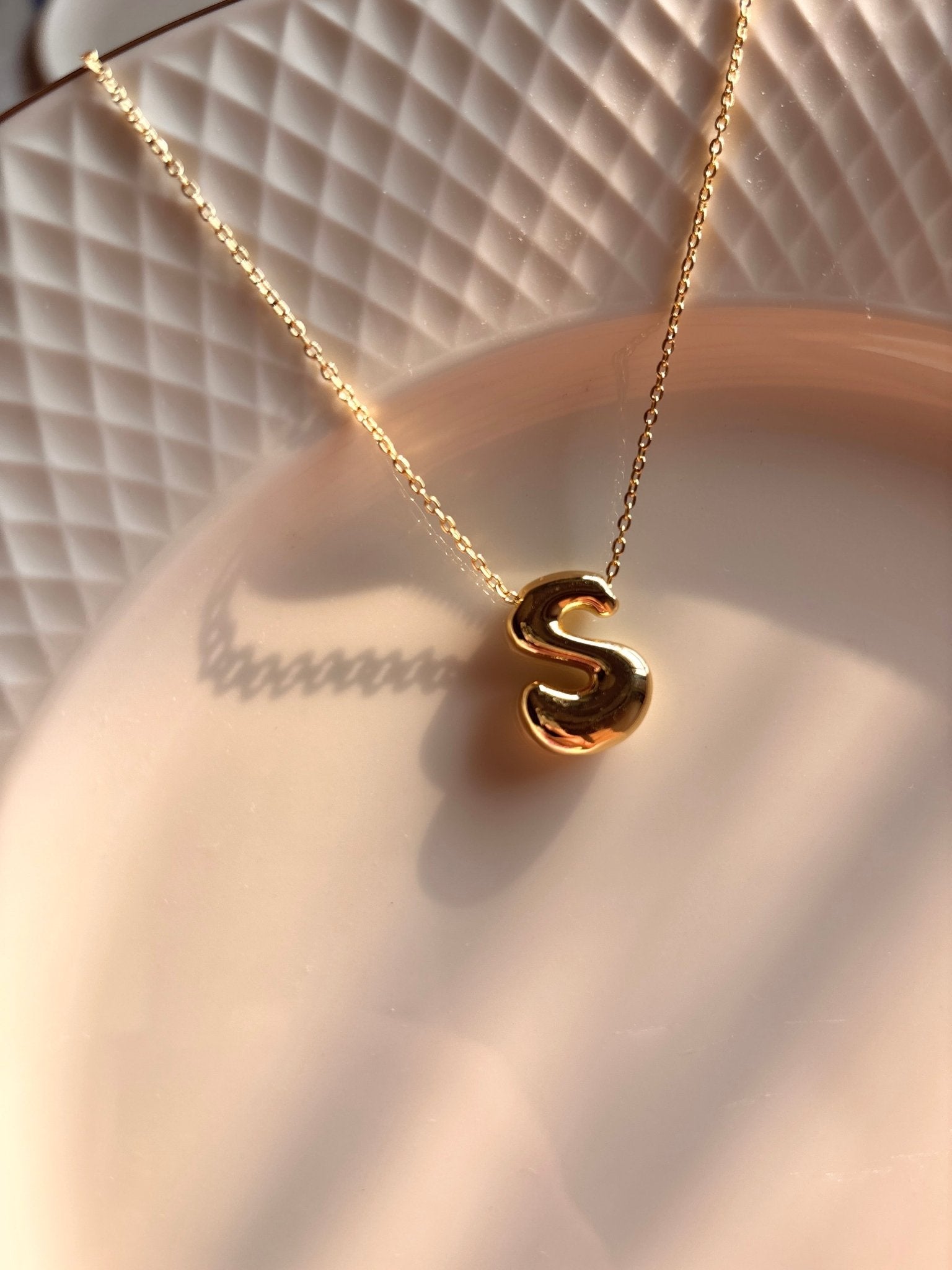 S for serene Necklace - Comfy Nights