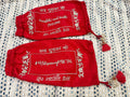 Sada suhagan raho Red Raw Silk Chooda Cover | Prepaid Orders Only - Comfy Nights