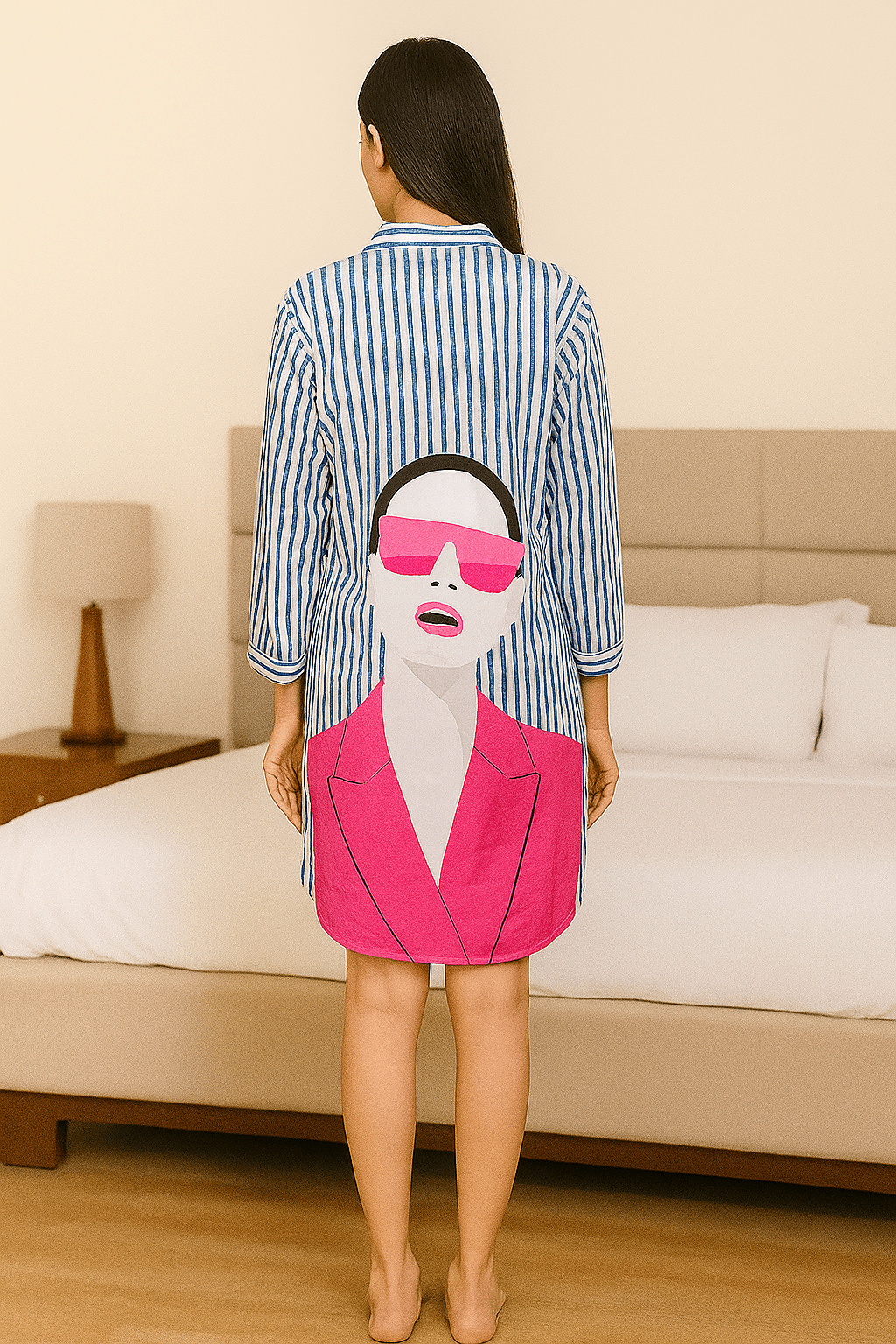 Sassy Lady Sleep Shirt - Comfy Nights