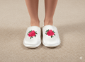 Satin Floral Slippers | Prepaid Orders Only - Comfy Nights