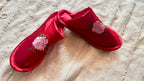 Satin Floral Slippers | Prepaid Orders Only - Comfy Nights