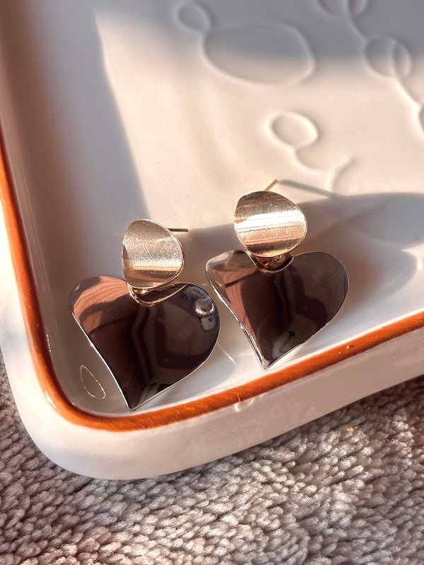 Silver sentiment Earrings - Comfy Nights