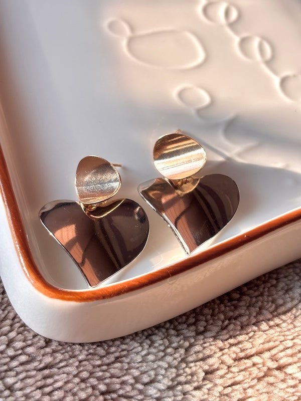 Silver sentiment Earrings - Comfy Nights