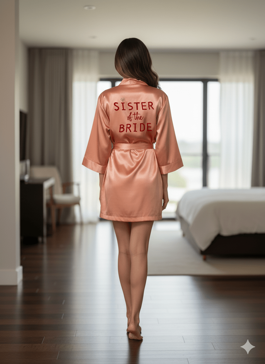 Sister of the Bride Robe Edit 2 | Prepaid Orders Only - Comfy Nights