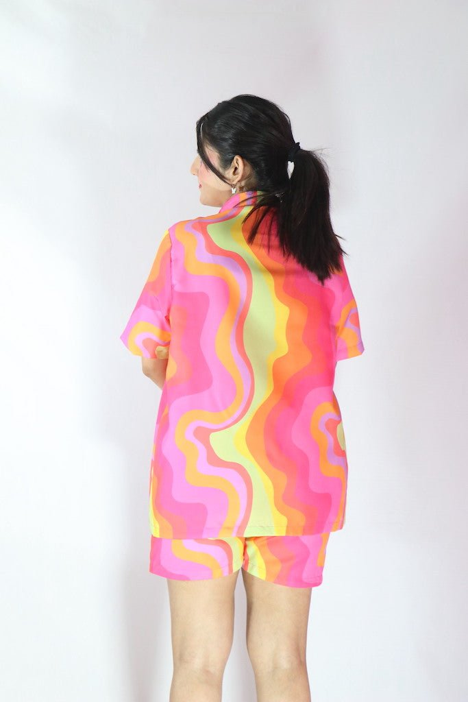 Summer Smiley Co-Ord Set - Comfy Nights