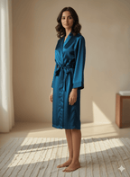 Teal Personalise Robe | Prepaid Orders Only - Comfy Nights