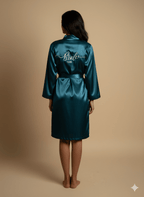 Teal Personalise Robe | Prepaid Orders Only - Comfy Nights