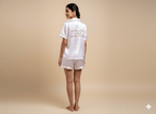 The One Where S.H.E Gets Married Satin Shorts Set | Prepaid Orders Only - Comfy Nights