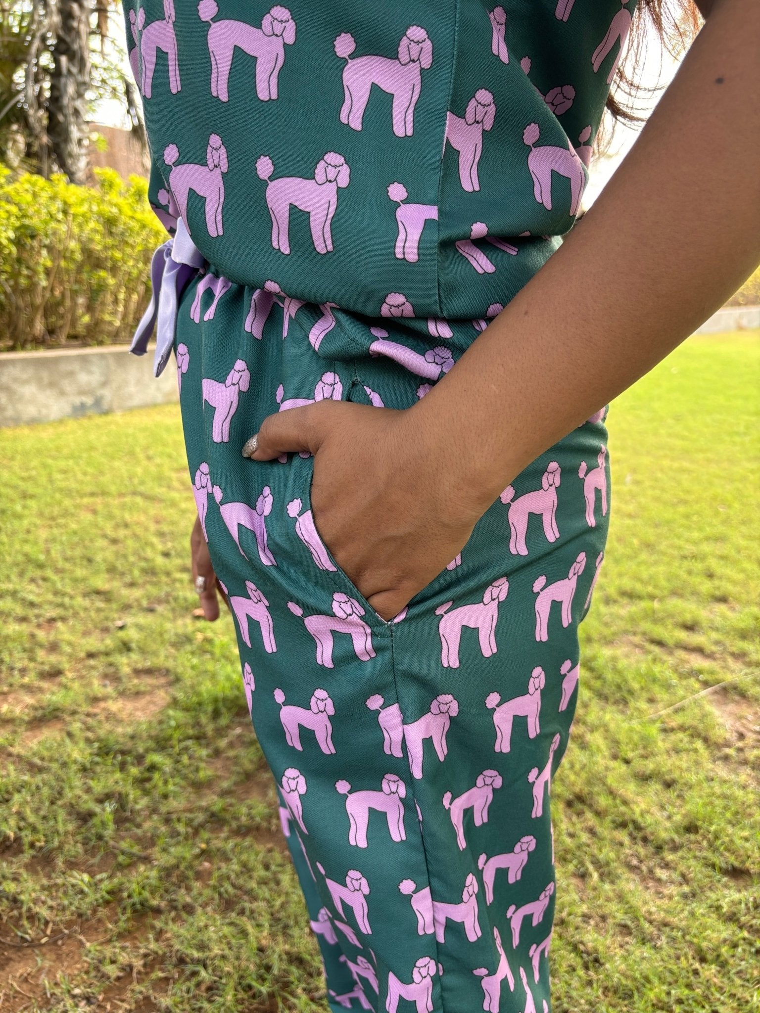 The Poodle Dog PJ Set | Specially made for pet mom - Comfy Nights