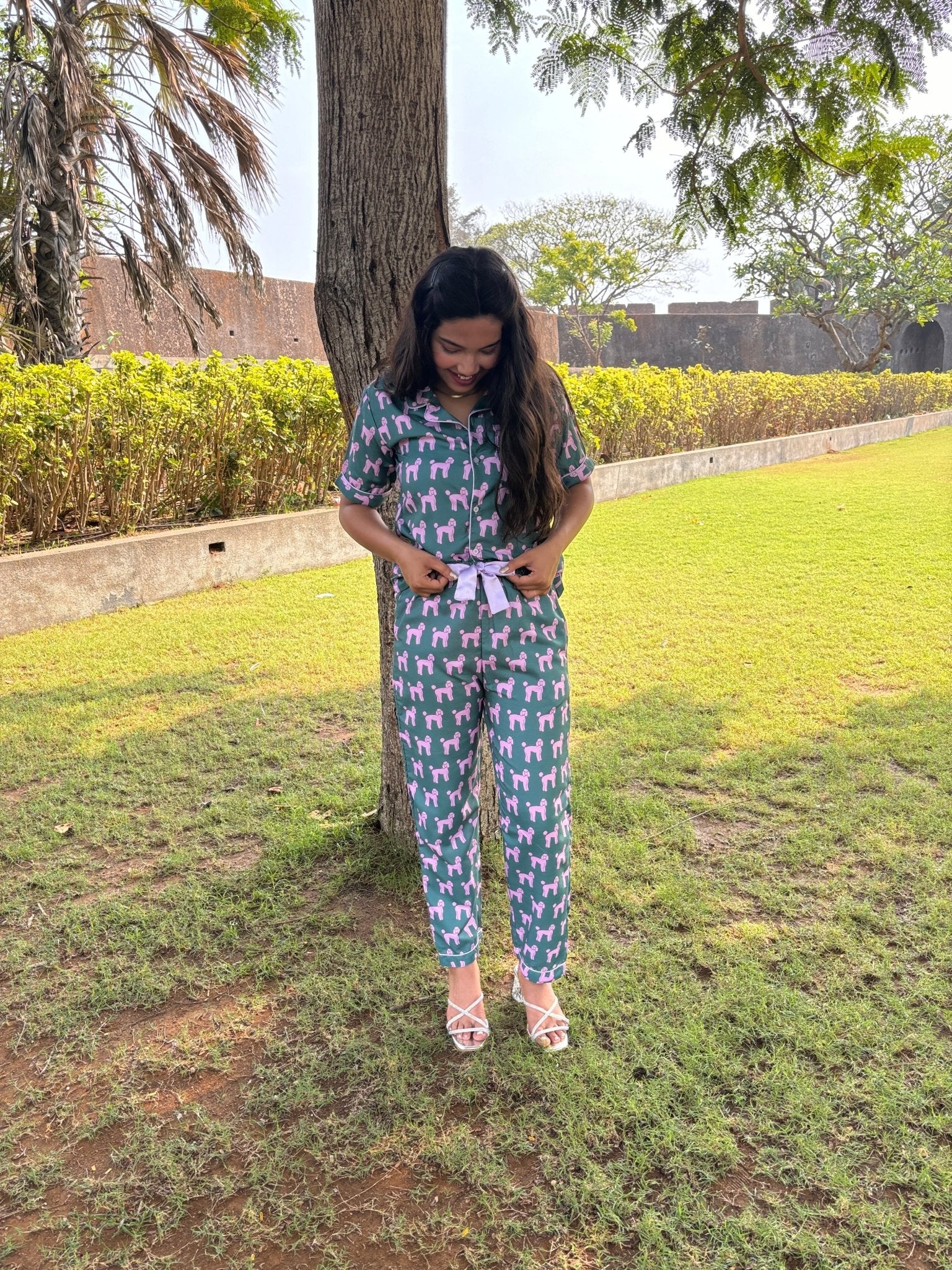 The Poodle Dog PJ Set | Specially made for pet mom - Comfy Nights