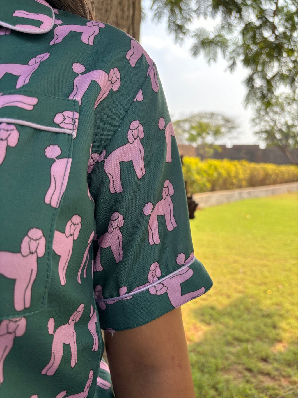 The Poodle Dog PJ Set | Specially made for pet mom - Comfy Nights