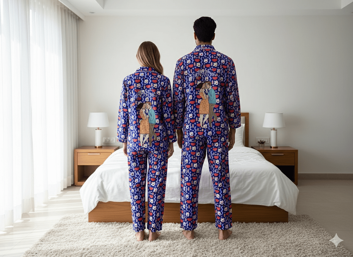 Together Forever Couple Pj Set - Comfy Nights