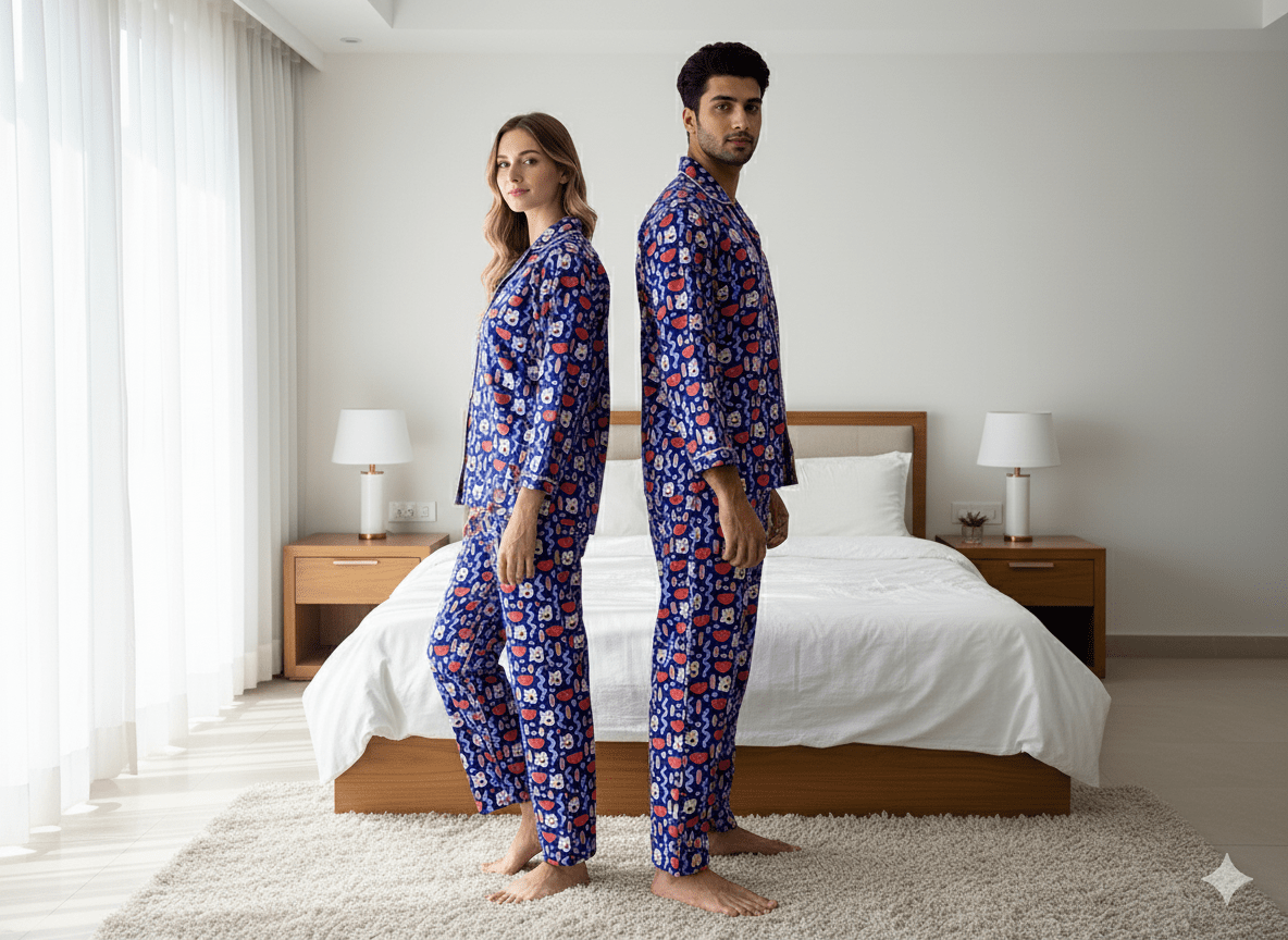 Together Forever Couple Pj Set - Comfy Nights