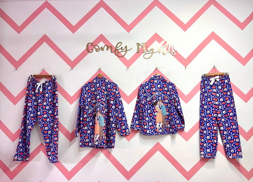 Together Forever Couple Pj Set - Comfy Nights