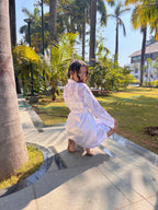 White Lace Robe | Prepaid Orders Only - Comfy Nights