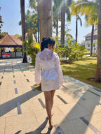 White Lace Robe | Prepaid Orders Only - Comfy Nights