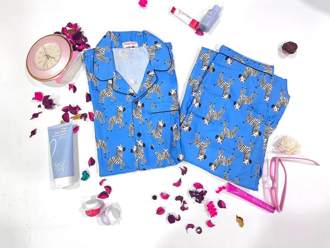 Zebra Pj Set - Comfy Nights