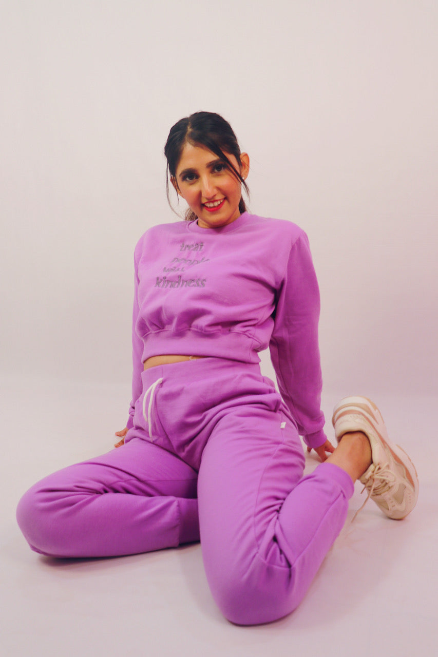 Treat People with Kindness Sweatshirt + Joggers