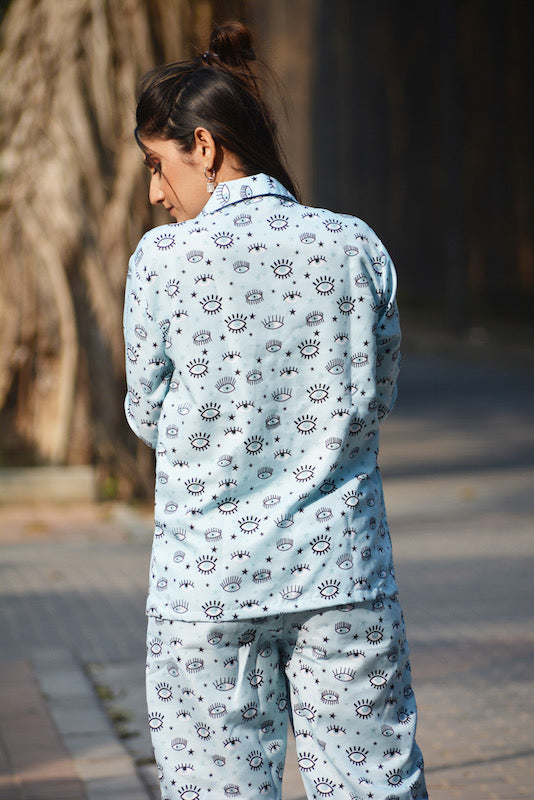 Blue Eye Pj Set