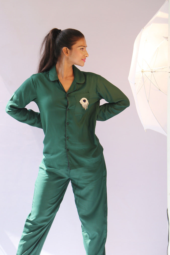 Evil Eye Patch Pj Set