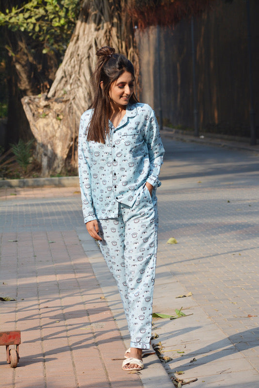 Blue Eye Pj Set