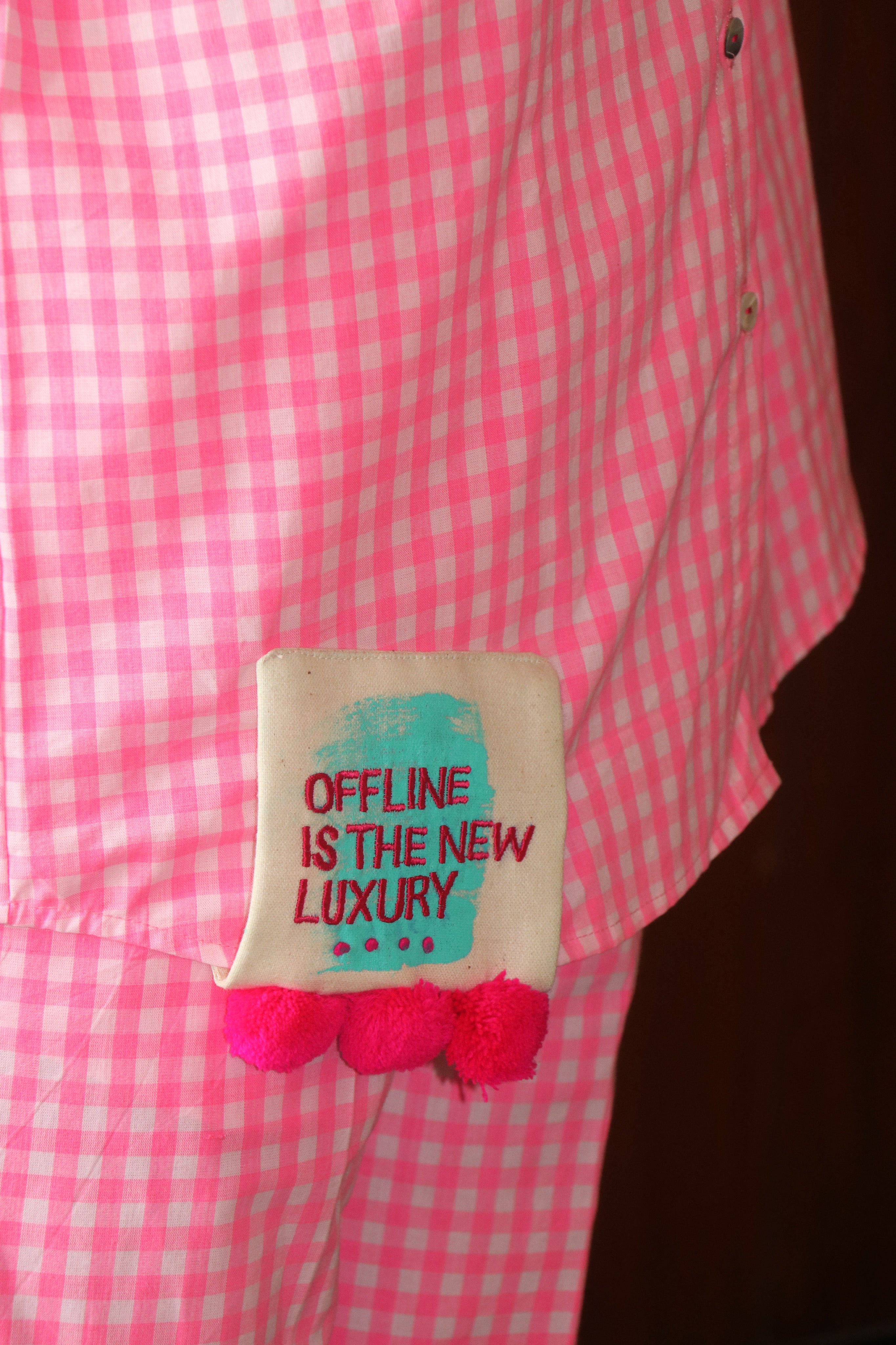 OFFLINE IS THE NEW LUXURY Co-Ord Set