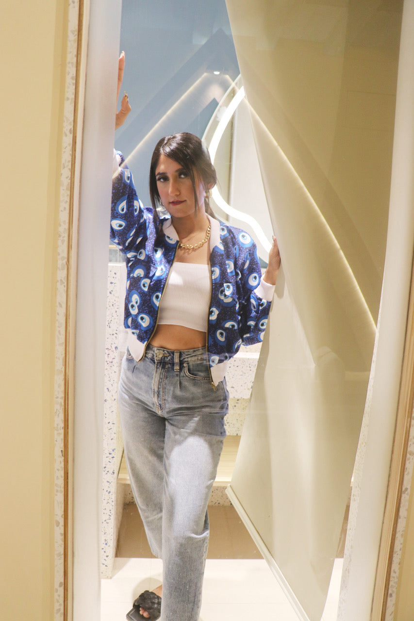 Nazar Na Lage Bomber Jacket