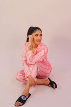 Pastel Pink Pj Set