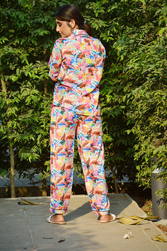 Multi Leaves Pj Set