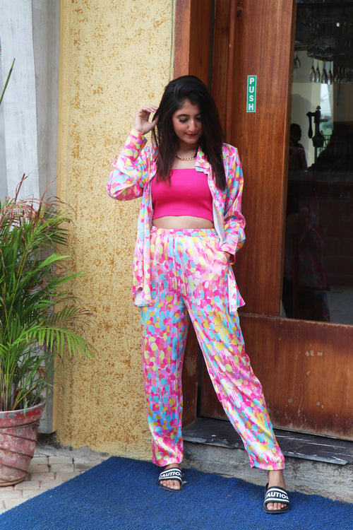 Multi Splash Co-Ord Set