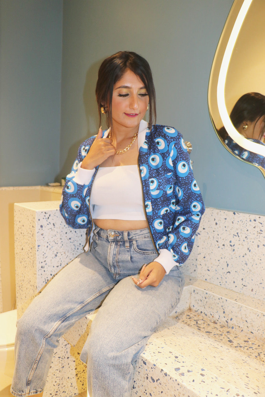 Nazar Na Lage Bomber Jacket