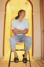 Feather Crop Shirt