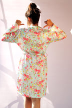Pastel Green Bride's Robe  | Prepaid Orders Only