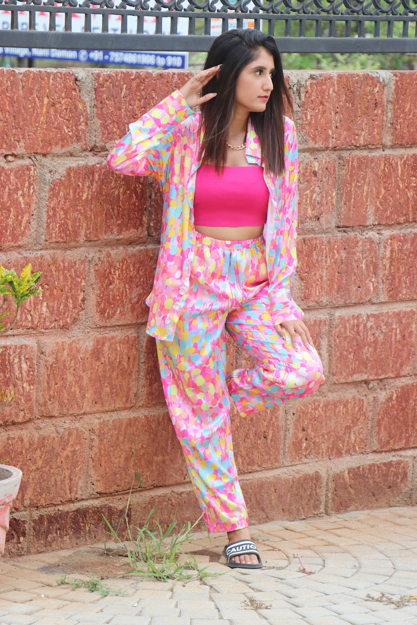 Multi Splash Co-Ord Set