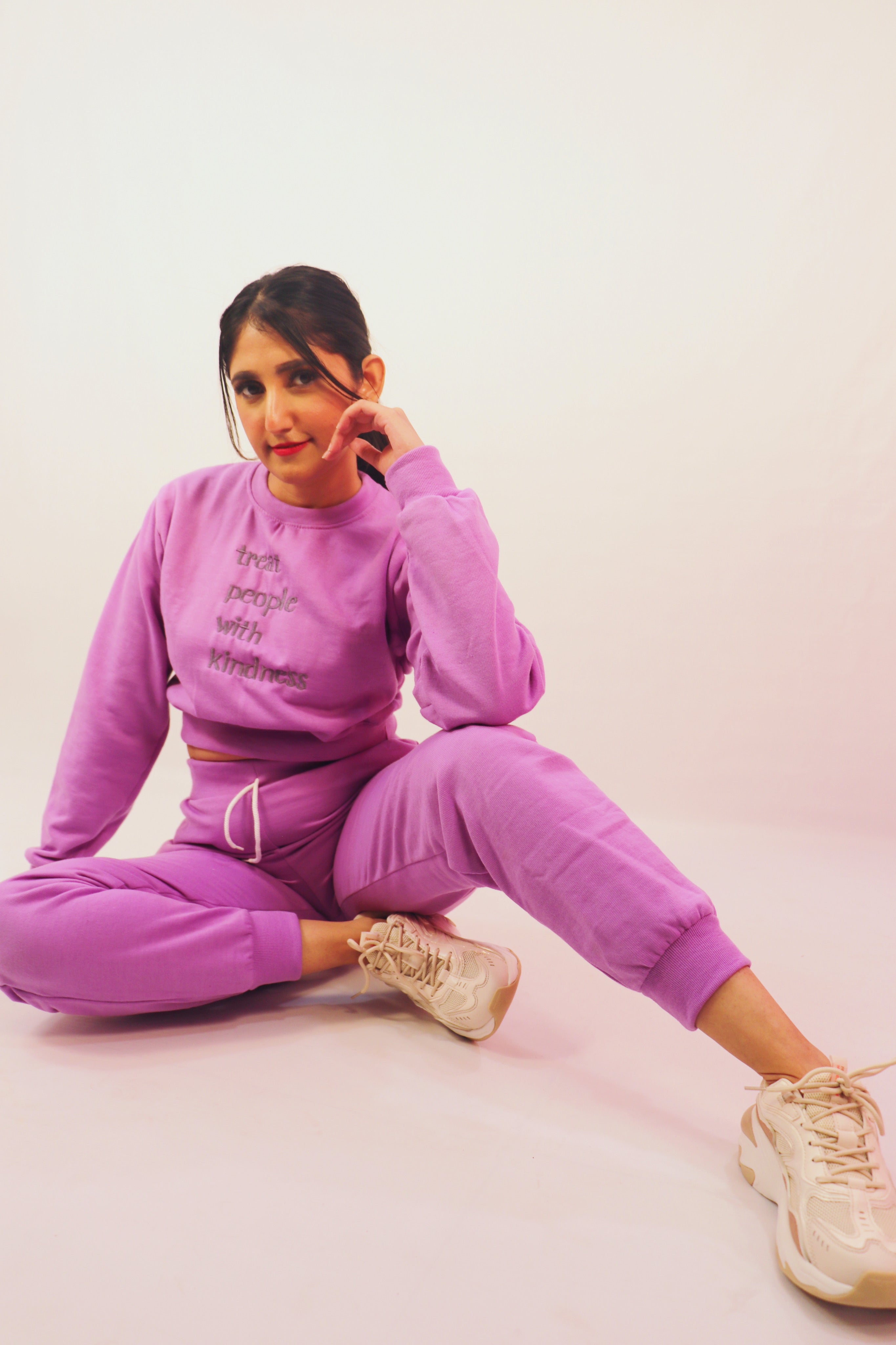 Treat People with Kindness Sweatshirt + Joggers