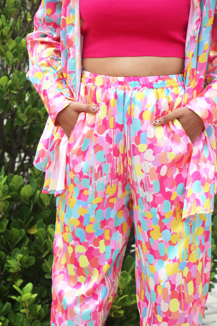 Multi Splash Co-Ord Set