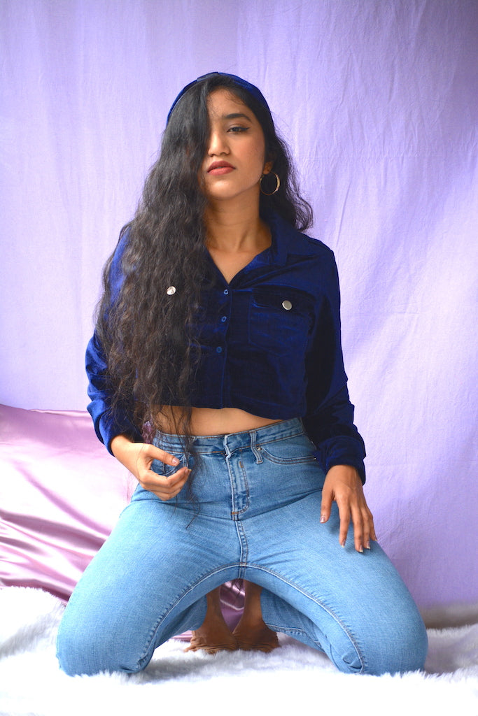 Blue Velvet Crop