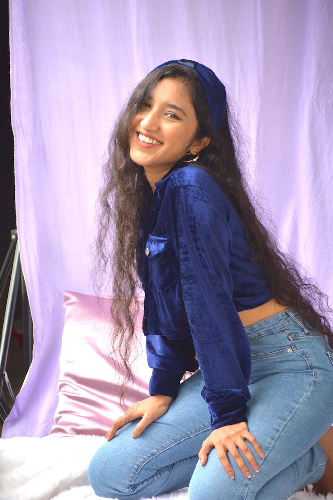 Blue Velvet Crop