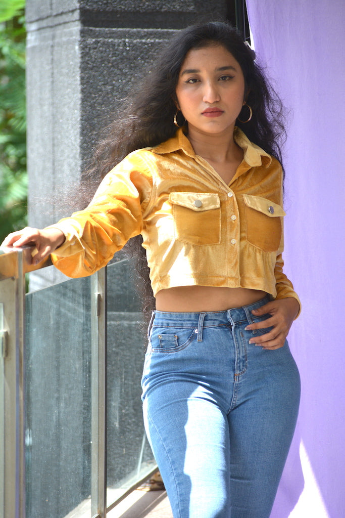 Yellow Velvet Crop
